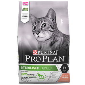 Purina Pro Plan Sterilised Optirenal Salmon & Rice 10Kg