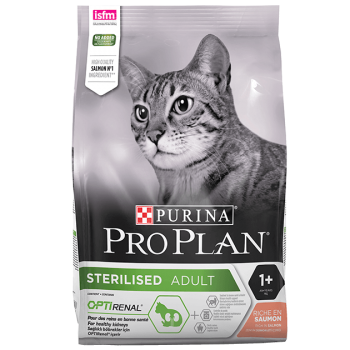 Purina Pro Plan Sterilised Optirenal Salmon & Rice 10Kg