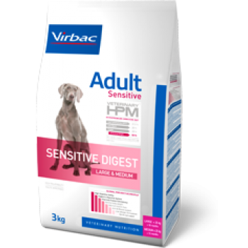 Virbac HPM adult dog sensitive digest large&medium 12kg