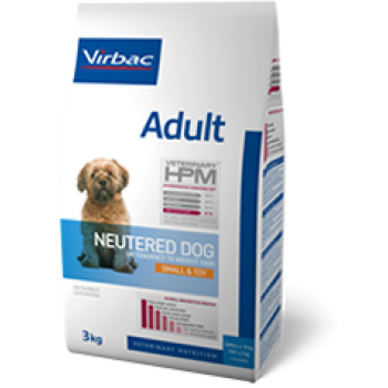 Virbac HPM adult neuthered dog small&toy 3kg