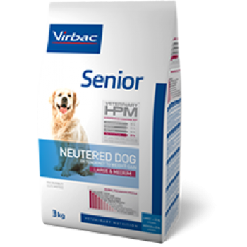 Virbac HPM senior neuthered dog large&medium 12kg