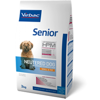 Virbac HPM senior neuthered dog small&toy 3kg