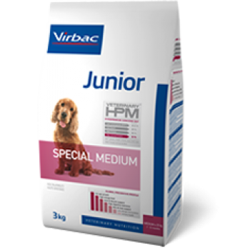 Virbac HPM junior dog special medium 3kg