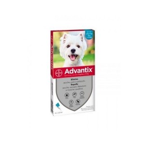 Advantix Pipetas Anti-parasitárias para Cão 4-10Kg (CX4 Pipetas)